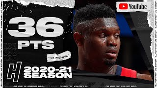 Zion Williamson 36 Points Full Highlights vs Mavericks | February 12, 2021 | 2020-21 NBA Season