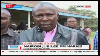 Former Starehe MP Maina Kamanda commends the Jubilee Elections Board for a tremendous exercise