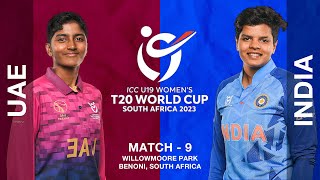 India vs UAE Women U19 T20 World Cup 2023