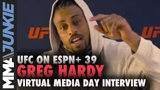 Greg Hardy touts massive evolution ahead of fight | UFC on ESPN+ 39 interview