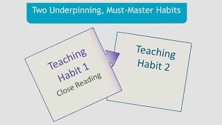 Developing Common Core Habits