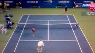 Djokovic vs Mcenroe US Open 2009