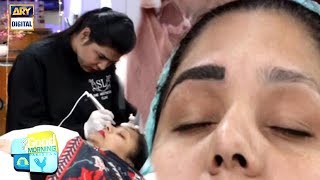 Treatment for Micropigmentation on Eyebrows
