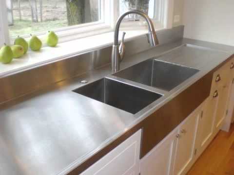 Award Winning U Shape Kitchen With Stainless Steel Countertops And