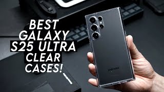 Top 8 Best Galaxy S25 Ultra Clear Cases! CaseKoo Vs Spigen 🔥