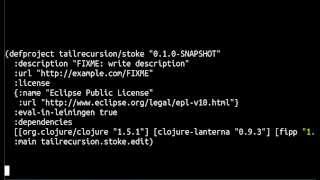 Clojure Structural Editor