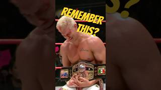REMEMBER THIS?! Cody Rhodes beats Nick Aldis for N.W.A Title #shorts