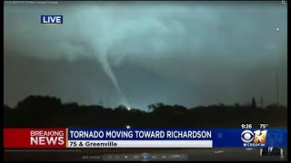 10-20-2019 KTVT North Dallas Tornado/Severe Wx Coverage
