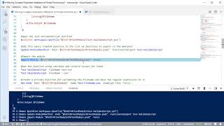 Moving Parameter Validation in PowerShell to Private Functions