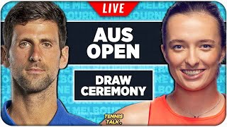 Australian Open 2023 | Draw Ceremony | LIVE Tennis Reaction Stream