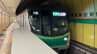 東京メトロ千代田線16000系30F新御茶ノ水駅発車