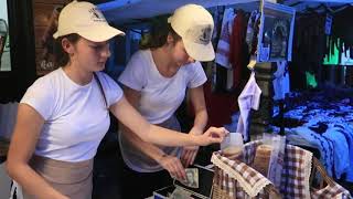 Delicious Romanian Street Food - Kurtos Kalacs / Chimney Cake