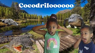 Adventures in Crocodile Lake Aventuras en el lago de los cocodrilos