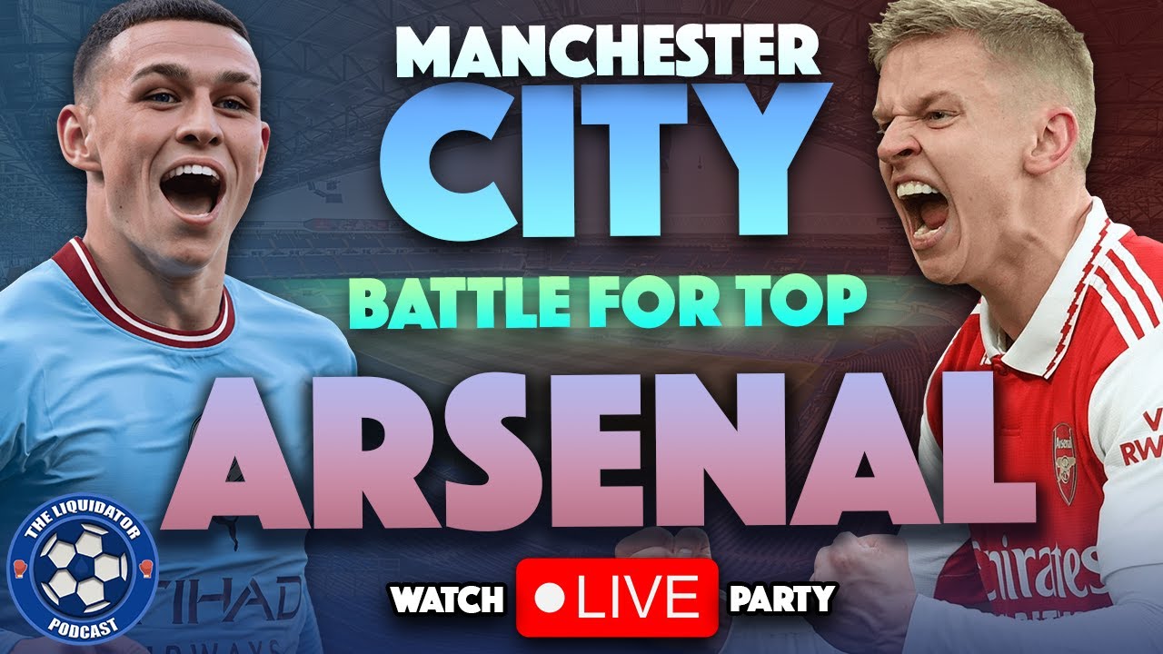 Manchester City 4-1 Arsenal Live Premier League Watchalong Livestream ...