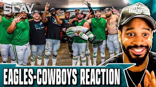 Darius Slay on how Eagles clinched NFC East + are the Dallas Cowboys REALLY America’s team?