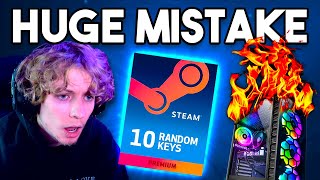 I Opened 20 Random Steam Keys and It Fried My Computer