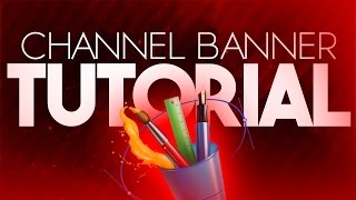 How To Make A YouTube Channel Banner in Photoshop CS6/CC! (2016)