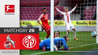 1. FC Köln - 1. FSV Mainz 05 | 2-3 | Highlights | Matchday 28 – Bundesliga 2020/21