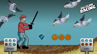 Hill Climb Racing Seagull vs All Vehicles | Game Time | Gameplay