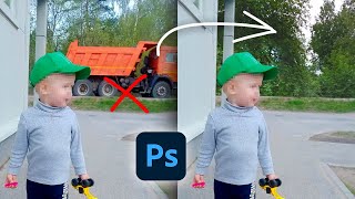 Как заменить фон на фотографии в фотошопе