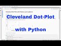 Python - Cleveland Dot Plot