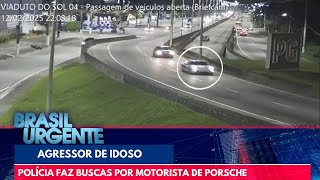 Motorista de Porsche que espancou idoso é procurado pela polícia | Brasil Urgente