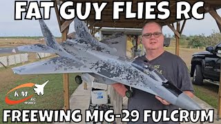 FREEWING MIG-29 FULCRUM TWIN 80MM REVIEW  by FGFRC #aviation #rcjets