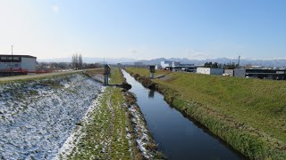 ビデオで見る札幌ウォーキングコース　旧月寒川と望月寒川　2019/11/22