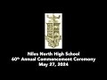 niles north high school commencement ceremony 2024