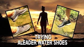 ALEADER  SHOE REVIEW //TESTING WATER SHOES IN THAILAND // FREE ADVENTURE SHOES