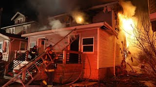 IFD investigating heavy fire at vacant house on Indy's near east side