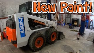 Bobcat 753 Skid Steer Loader Restoration / Repaint / Repair