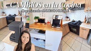 CAMBIOS en la COCINA 🏡✅ Acomodando el NUEVO MUEBLE