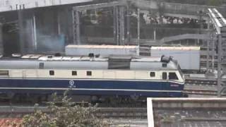 {ICTT} DF11 0013 haul T810 Northbound Through Train departed from MTR Hung Hom Station