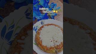 5 Minutes Recipe 😋👌🏻 | Delicious Egg Maggi Recipe