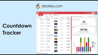 Stackby Apps Tutorial - Countdown Tracker App