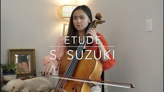 Etude (Cello Play Along) | Suzuki Cello Book 1