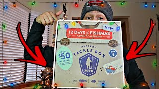 MTB 12 days of fishmas ADVENT CALENDAR (UNBOXING)