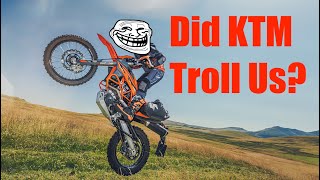 Did KTM Just Troll Us? | No 390 Enduro R or 490 Adventure for 2023 ... Yet