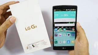 LG G4 Unboxing \u0026 Hands On Overview Indian Retail Dual SIM Unit