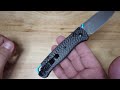 benchmade bugout 535 3 carbon fiber clone review and unboxing from dhgate