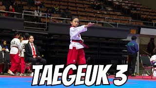 Taekwondo Taegeuk 3 Poomsae