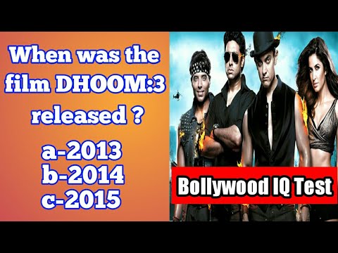 Check Your Bollywood Knowledge|Bollywood IQ Test|Bollywood Quiz ...