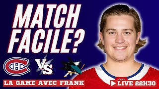 Canadiens VS Sharks 4 Février 2025