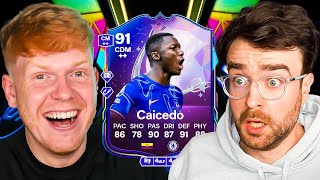 It Is TIME To Get PAY BACK!! 91 FANTASY FC CAICEDO Squad Builder Showdown!!! FC 25