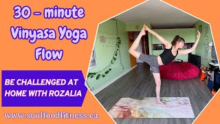 30 Minute Power Vinyasa Yoga for a Strong and Toned Body
