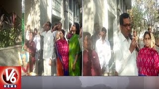 Ghanta Chakrapani Hoists National Flag At TSPSC Office Building | Republic Day Celebration | V6 News