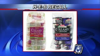 H-E-B issues recall due to broken metal found in ice cream processing equipment