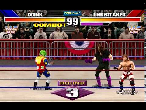 WWF Wrestlemania Arcade (MAME) - Playthrough - YouTube