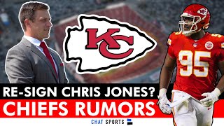 JUICY Kansas City Chiefs Rumors On RE-SIGNING Chris Jones In 2024 | Chiefs News